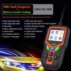 OBD2 Car Scanner Diagnostic Tool for Check Engine Light, Fault Code Reader & Reset, Real-Time Data, Voltage Test, EVAP & I/M Readiness