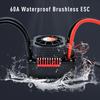 SURPASSHOBBY 60A Waterproof Brushless ESC with XT60 Plug for 1/0 RC Car Model