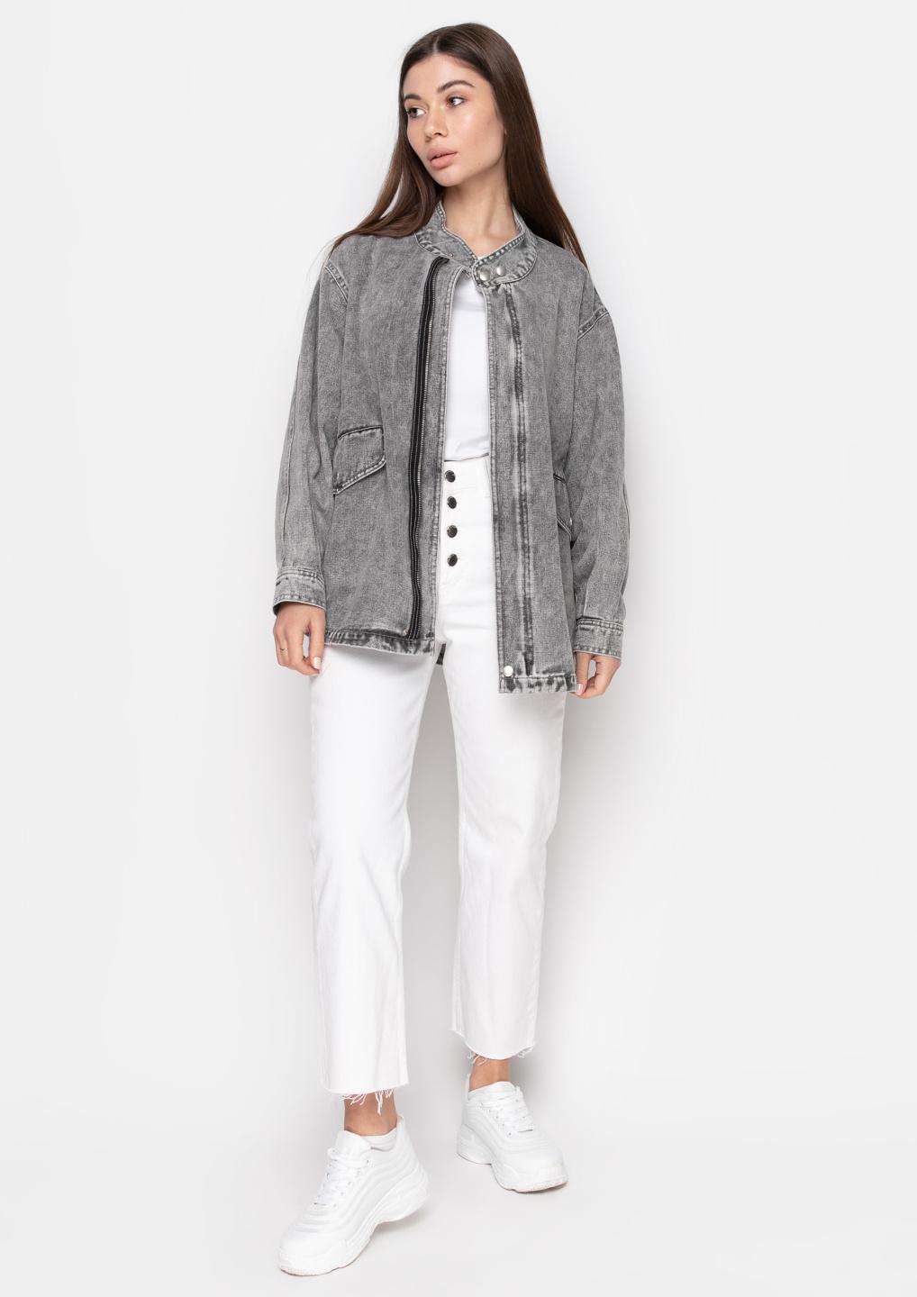 

Джинсова куртка Samange S сірий