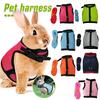 Small Pet  Clothes Ferret Traction Rope Guinea Pig Chest Back Guinea Pig Vest Traction Rope  Rope  Chest Back