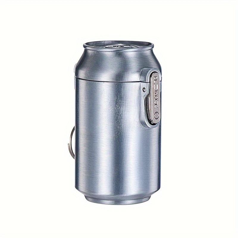 Portable Metal Ashtray, Durable Metal Portable Ashtray Ideal for Car, Bedroom, Living Room, Perfect Gift for Men