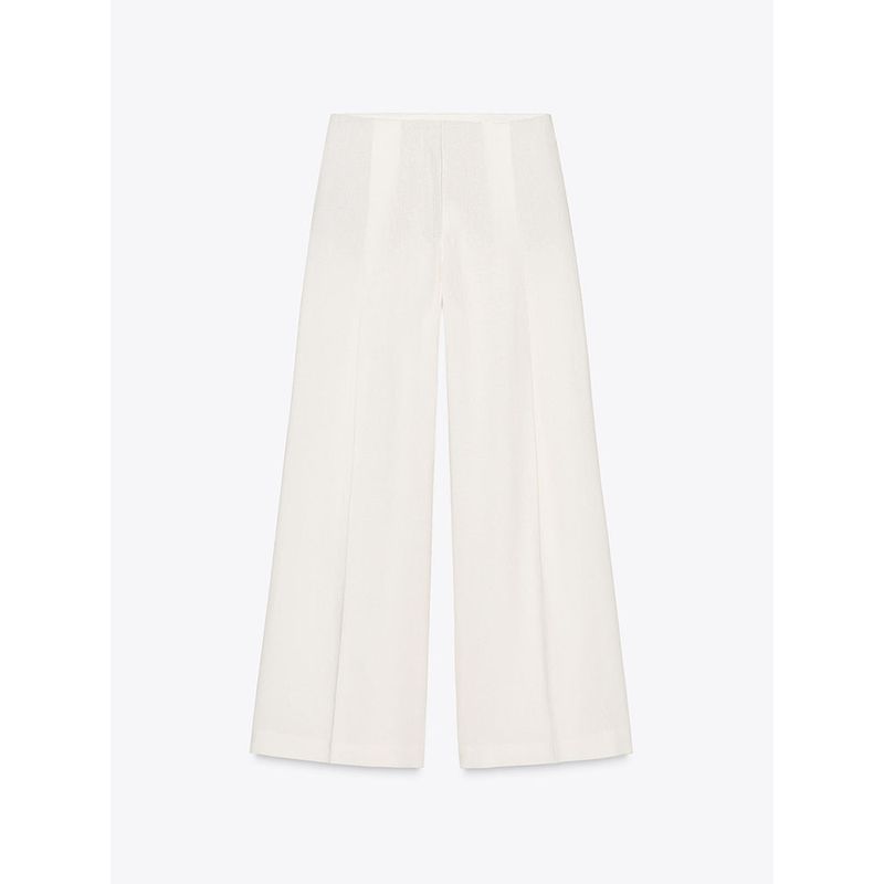 Za2025 Spring New Women Clothes Temperament Blazers 2464586 Loose Comfortable Pleated Pants 2420586