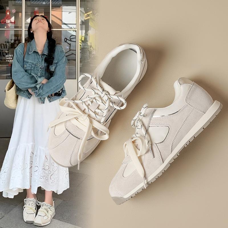 Ballettstil Tyske treningssko Supermyke flate såler Forrest Gump-sko Retro allsidige sportssko Lettvekt damesko