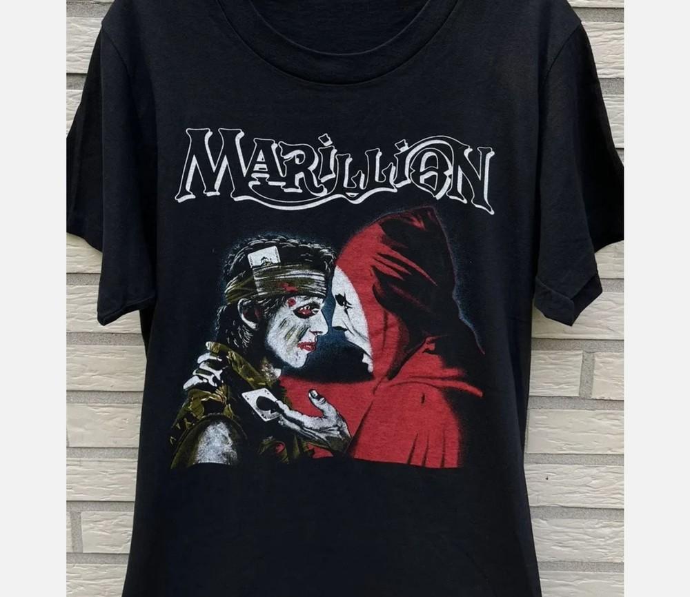 Marillion Band Black VTG T-shirt Unisex Tee All Sizes S To 3455XL