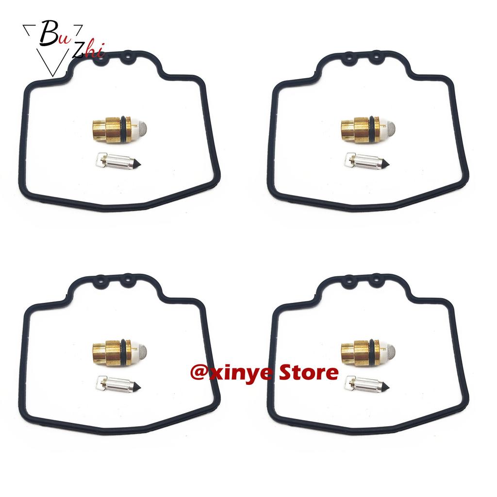 Carburetor repair kit floating needle seat gasket parts for Yamaha VP 300 Versity XC 300 Kilibre 300 VP300 XC300