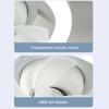Moderní stropní ventilátor s LED světlem a dálkovým ovládáním, tichý stropní ventilátor do ložnice, obývacího pokoje a kuchyně