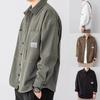 Herren S Lockere Langarm-Arbeitsjacke Frühling Herbst