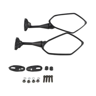1 paar Motorrad Rearview Außenspiegel Carbon Fiber Stil Ersatz für HYOSUNG GT125R GT250R