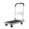 Foldable Push Cart Dolly, 149.69 Kg Capacity, Folding Platform Truck with Swivel Wheels, Moving Platform Hand Truck Flatbed Cart, Space Saving Push