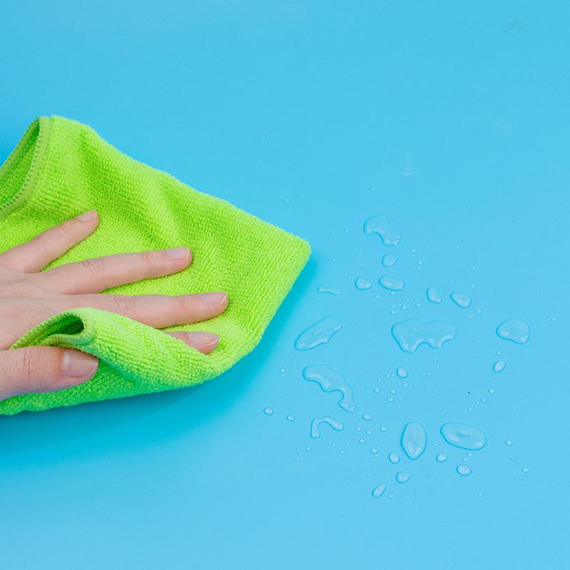 Torchon en Microfibre Épaissi Absorbant pour Lavage de Voiture & Nettoyage de Cuisine