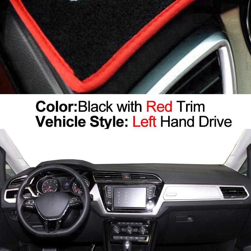 

Car Dashboard Cover For Volkswagen VW Touran MK2 2016 2017 2018 2019 2020 Auto Dash Mat Carpet Cape Anti-sun Sun shade Dashmat