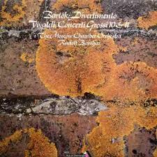 LP Record BÉLA BARTÓK / ANTONIO VIVALDI - RUD - Divertimento / Concerti Grossi Numb SDD417 Ace Of Diamonds 1974 UK Classical Used