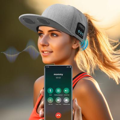 Intelligente Freisprechkappe mit Bluetooth-kompatiblem Lautsprecher, kabellos, wiederaufladbar, Outdoor-Sport, Baseballkappe, Sonnenhut