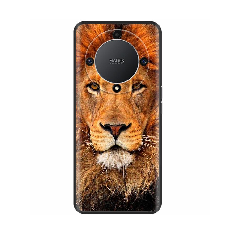 For Honor Magic6 Lite Case Honor Magic 6 5 4 Lite X9B Cover Funda TPU Soft Black Silicone Phone Cover Honor Magic 6 Lite 5G Case