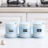 Ceramic Seasoning Jar Set with Tray and Spoons