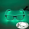 Hot Sale Luminous Neon Glasses With Lights LED Eyeglasses Bar Rave Parties Props Glowing Glasses Festival Club Supplies
