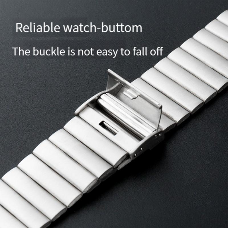 Für Apple Watch Band Serie 8 7 6 5 4 SE 3 2 1 Ultra 49mm 45mm 44mm 41mm 40mm 42 Business Edelstahl Metallarmband für Iwatch