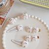 Cute Tooth Harajuku Snap Clip Y2K Girls Hairpin Sweet Handmade HairPins