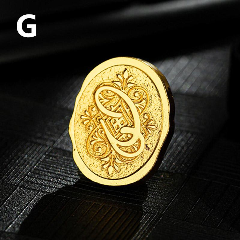 LetterA-Z Wax Seal Stamp DIY Sealing Wax Stamp Head for Scrapbooking Wedding Invitation Photo Album Dedicated Seal Stamp DIY
