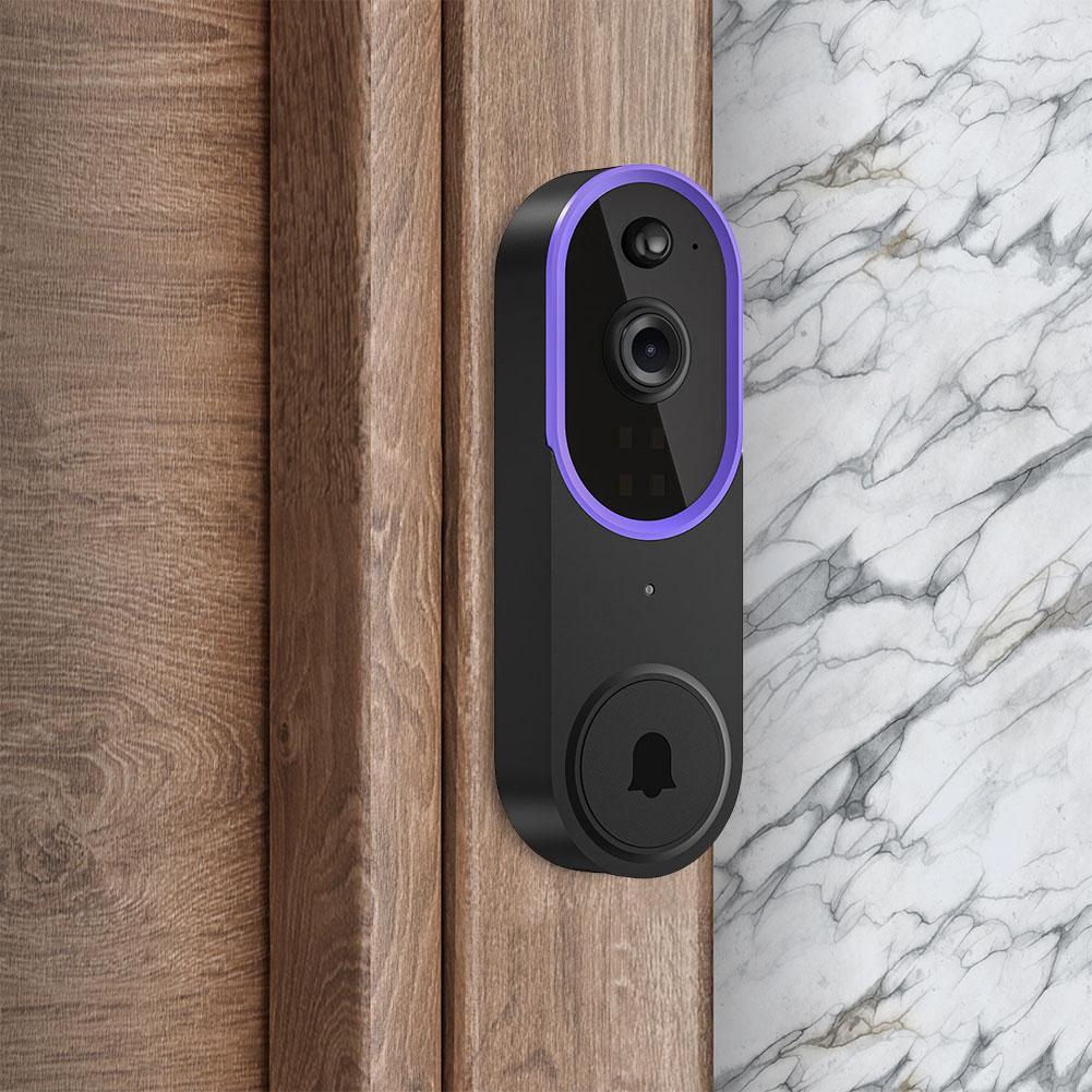 1080P Doorbell with Camera Night Vision Wireless Video Doorbell Motion Detection for Home Office