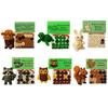 3D Animals Button Decor Handmade Button Highland Cow Decorating Kit Festive Atmosphere Props For Garden Patio Porch Indoor