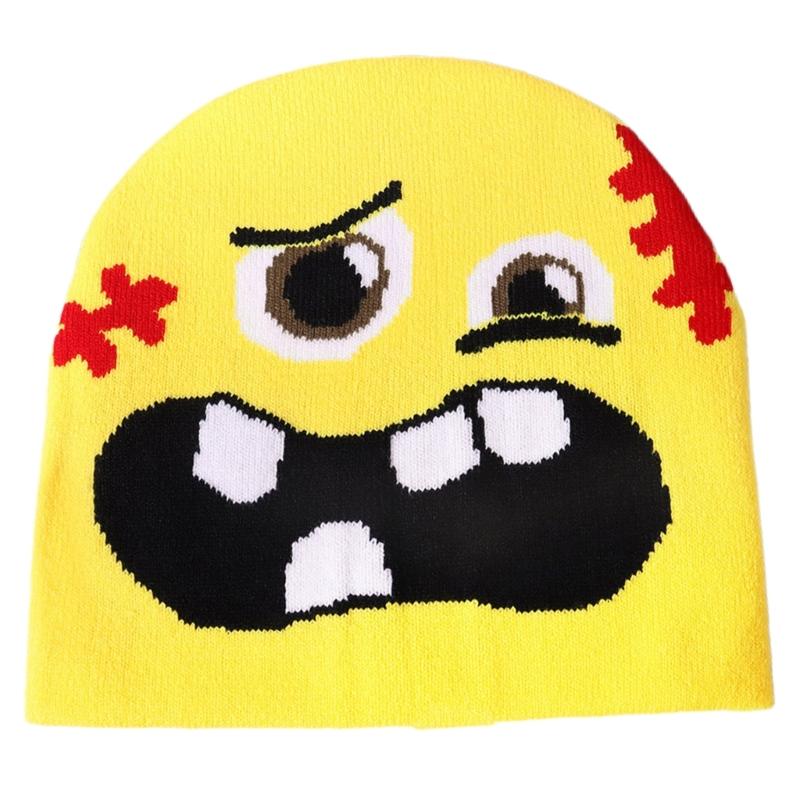 

Уникальная вязаная шапка унисекс зимняя шапка пуловер повседневная уличная шапка фотореквизит для женщин и мужчин дышащая вязаная шапка жёлтый