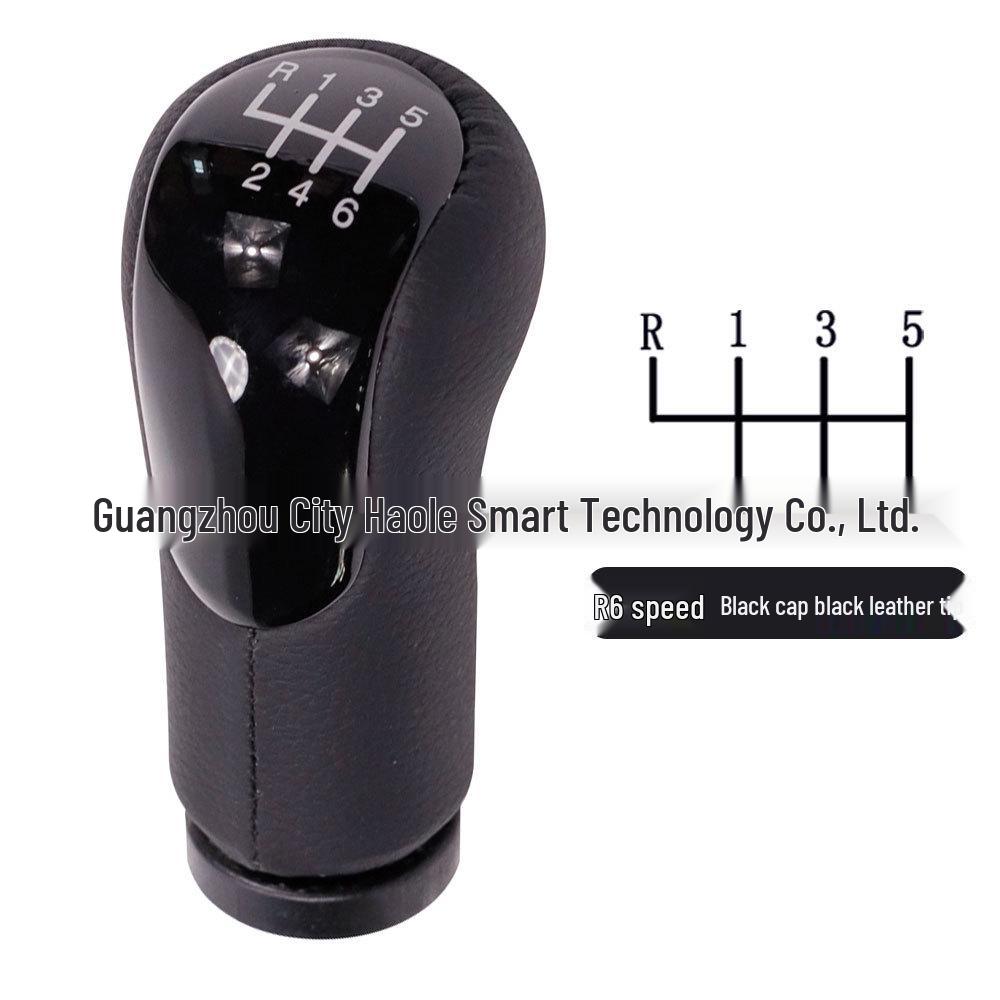Leather Gear Shift Knob Dust Cover for Ford Fiesta 2002+