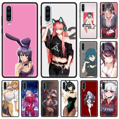 Funda de Teléfono Anime Hentai Sexy Chica Conejo Para Huawei P30 Pro P40 Lite E P Smart Z Y7 Y6 2019 Cubierta Trasera de Silicona Bolsa Móvil Fundas