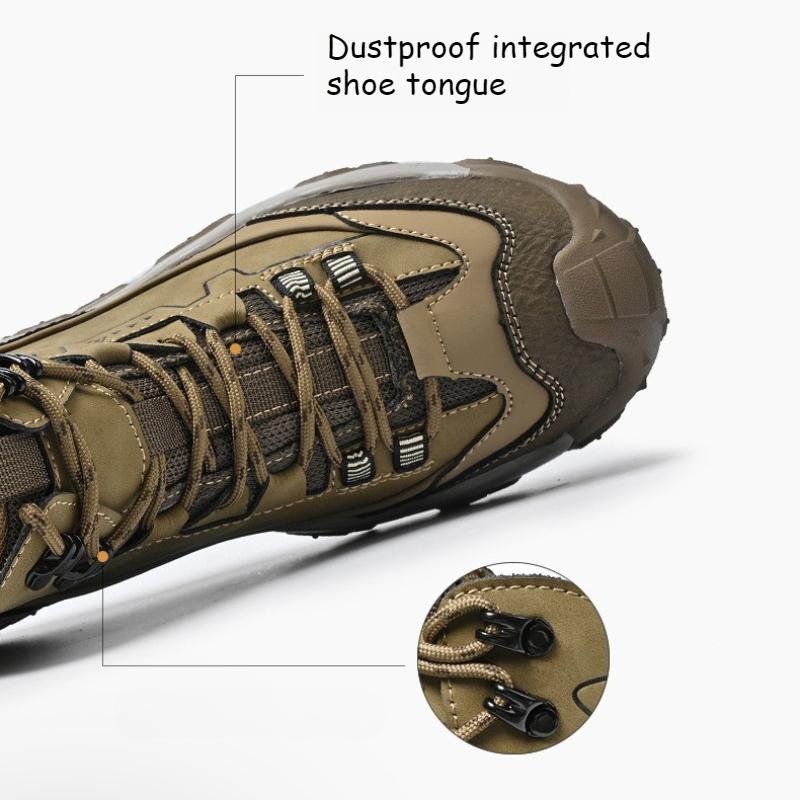 Scarponcini da Trekking Comodi da Uomo Sneakers Casual Scarpe da Passeggio Quotidiano da Viaggio Calzature da Trekking alla Moda Scarpe in Mesh Leggere