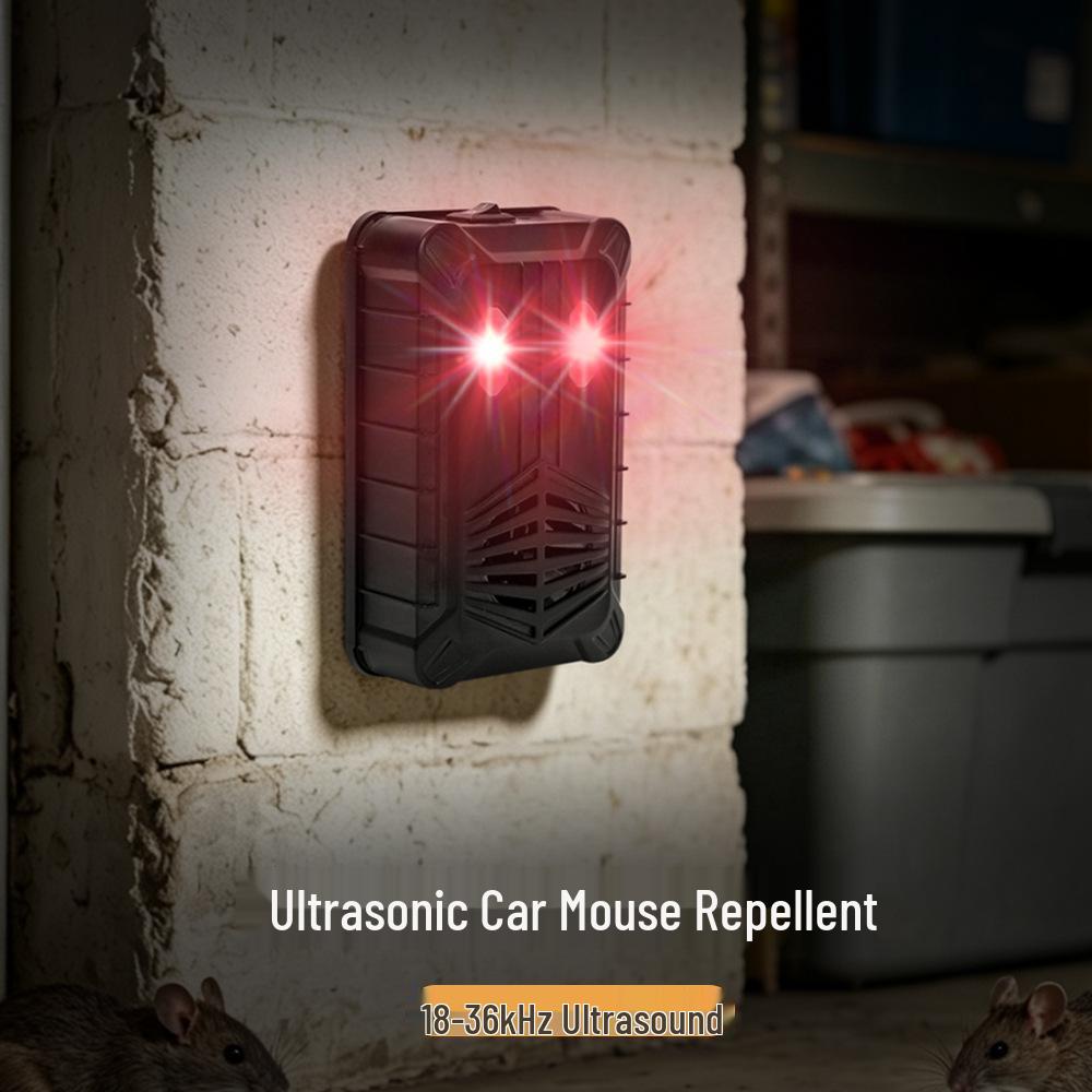 Solar Ultrasonic Animal Repeller with Infrared Sensor