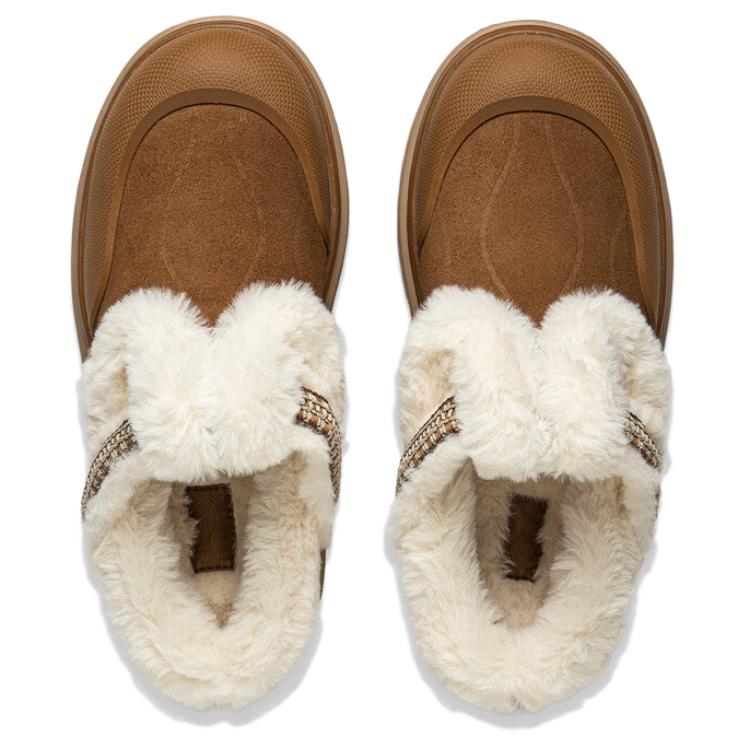 New LiNing Cushioning, Slip Resistant, Abrasion Resistant, Breathable, Thermal Rebound Low Top Casual Shoes Women's Brown AGCU498-2
