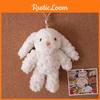 Plush Adorable Waste Land Bunny Rabbit Keychain Cute Soft Toy Bag Charm Gift