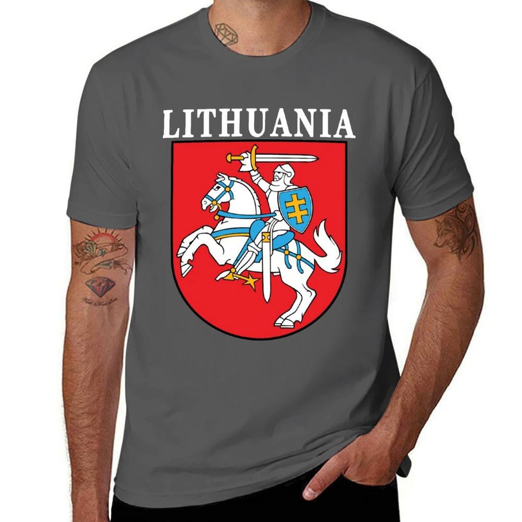 Lithuania Football Jersey Shirt TShirt anime t shirts for man t shirts for man cotton TShirt