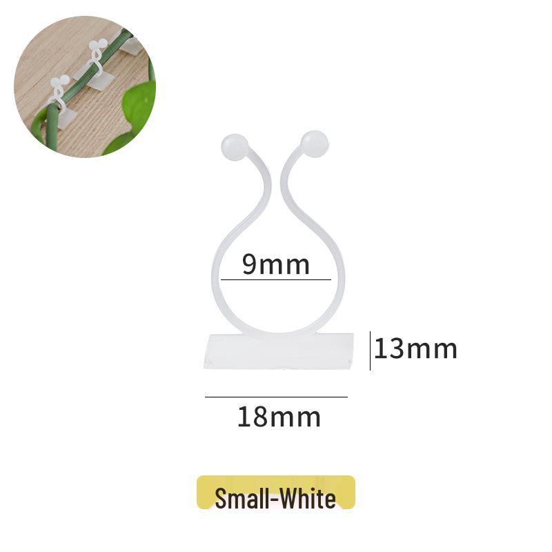 Pothos Wall Clips - Non-marking Hooks for Green Plant Climbing and Vine Support