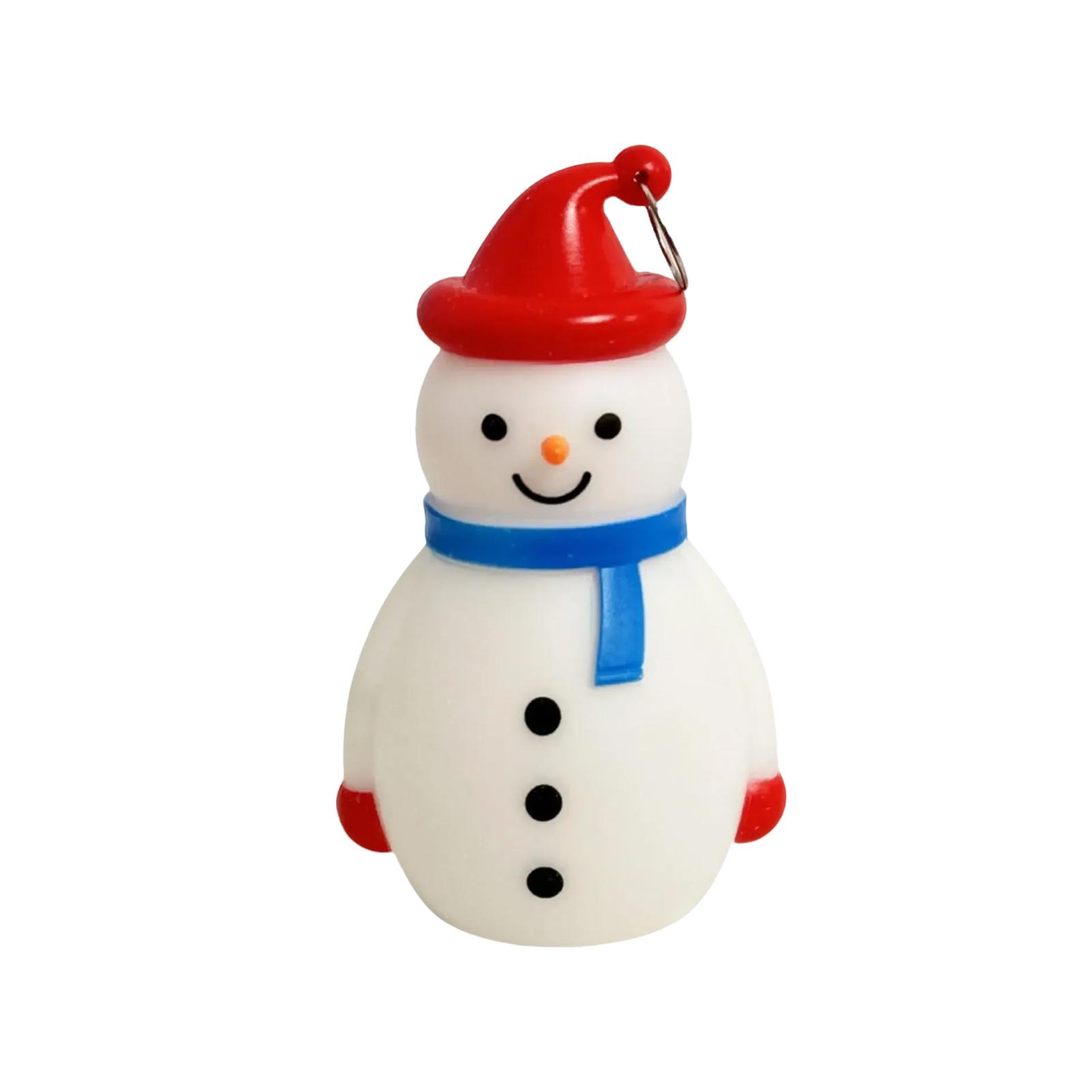 

Christmas Snowman Lamp Led Illuminated Decoration Party Decoration Ambient Light Portable Night Light Small Ornament One Size