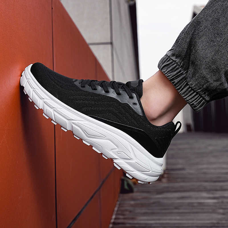 Fashion Rubber Sole Round Tip Sneakers Man Size 46 Running Luxury Men's Sapatenis Shoes For Men Luxury Brand Sports Chassure