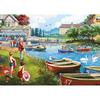 New 5d Diamond Diy Painting Sea View Diamond Embroidery Scenery Pier Cross Stitch Full Round Drill Home Decor Art Gift