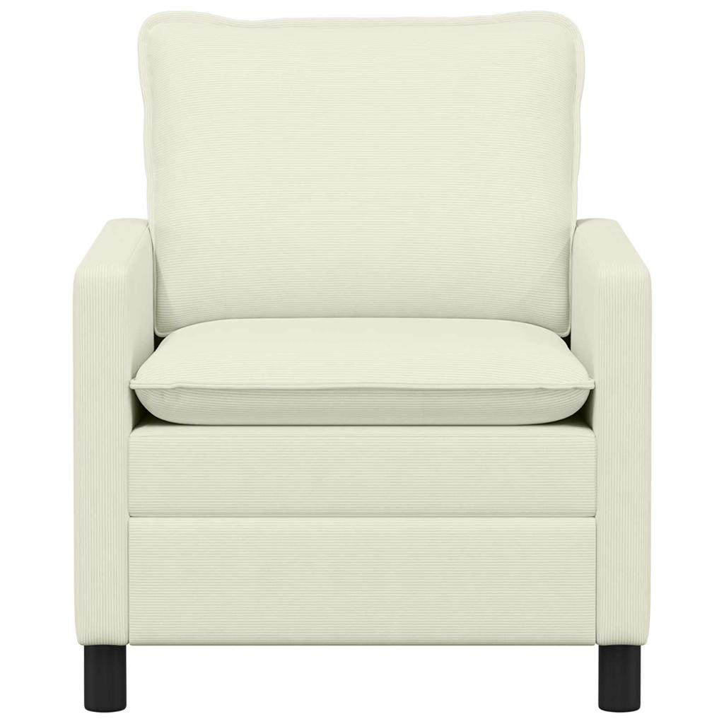 Cream Sofa 76 X 81 X 87.5 Cm Fabric