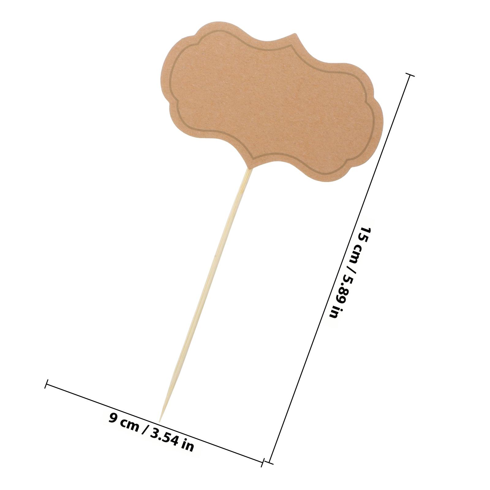 

24pcs Blackboard Sticker Labels Writable Sign Picks For Cheese Charcuterie Boards Food Buffet Party Wedding Cupcake Toppers 15X9X0.1CM