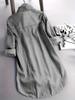 Classic European & American Women's Striped Long Sleeve Casual Top