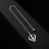 India Sikhism Necklace Religious Symbol Clavicle Chain Cultural Symbol Pendant Neckchain Unisex Religious Metal Jewelry