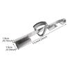 Billiard Pool Cue Tip Clamp Aluminum Alloy Pool Cue Tip Clamp Tool Replacement Snooker Stick Clamps Easy to Use