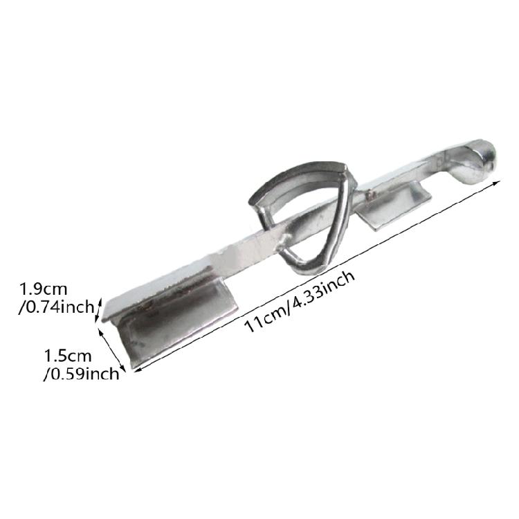 Billiard Pool Cue Tip Clamp Aluminum Alloy Pool Cue Tip Clamp Tool Replacement Snooker Stick Clamps Easy to Use