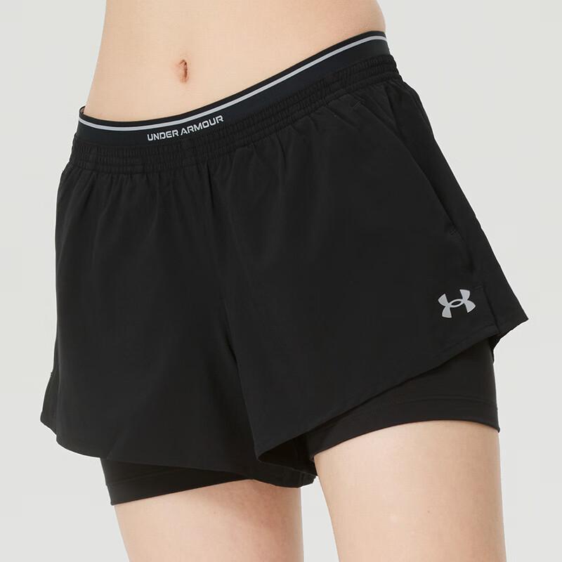 Under Armour Outdoor Fitness Training Breathable Woven Sports Shorts Women shorts 6009967-008