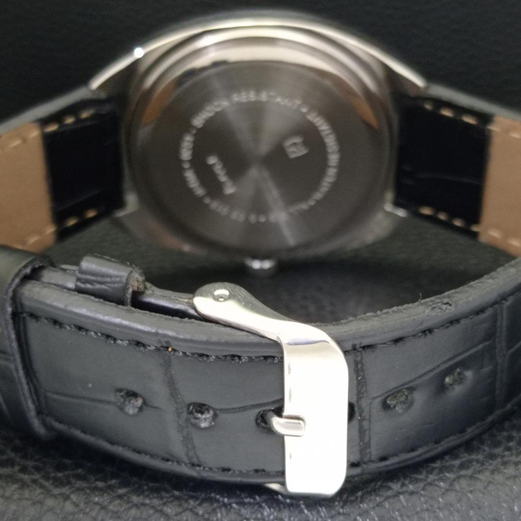 INDIAN VINTAGE HMT KOHINOOR HAND-WINDING MENS GREY COLOR DIAL WATCH A440921-4 HT-a440921