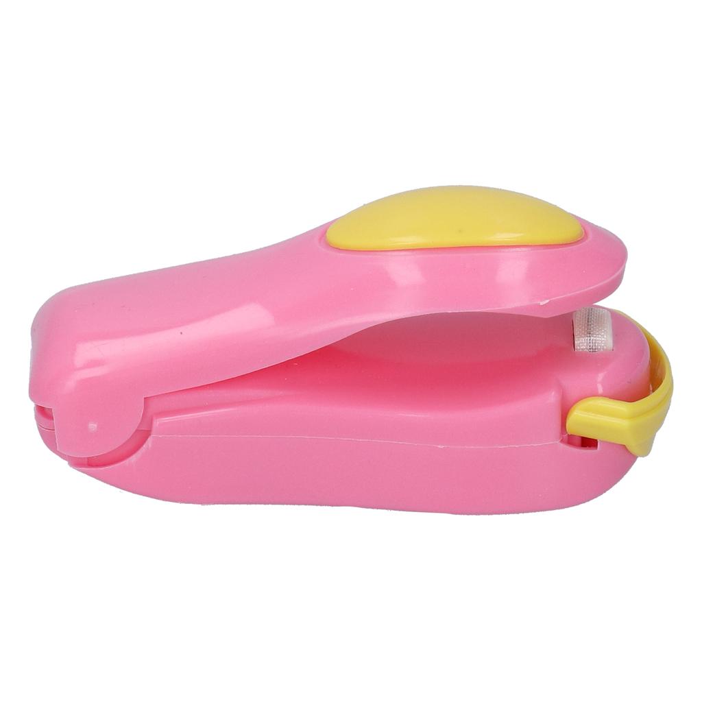 Haushalts-Lebensmittelversiegler Mini Tragbare Lebensmittel-Kunststoffversiegelungsmaschine für Zuhause OutdoorPink