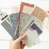 Village House Garden Series Material Paper Korean Light Retro Handmade Decoration Primer Paper 60 Sheets for 6 Styles