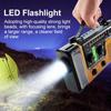 Portable Hand-Crank & Solar Emergency Radio with Multifunctional Lighting for Disaster Preparedness