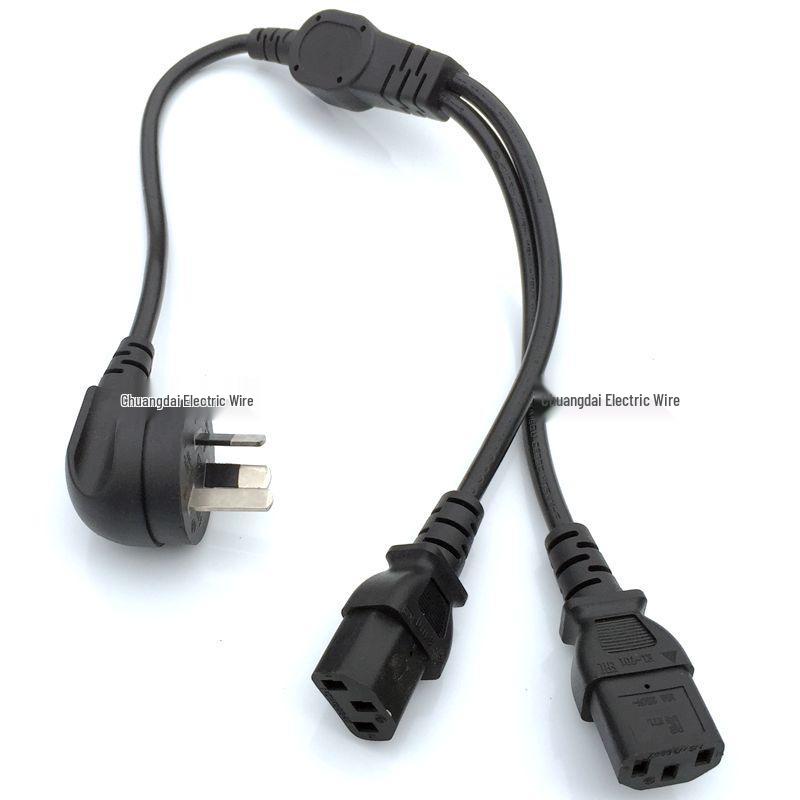 Custom One-to-Two/Three/Four C13 Power Cord - US/European/UK/Australian Standard