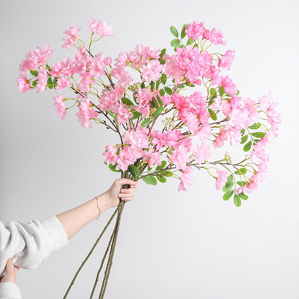 1Pcs Artificial Flowers Bouquet 88CM Fake Flower for Home Room Decor Garden Wedding Decoration Outdoor Vase Flower Arrangement